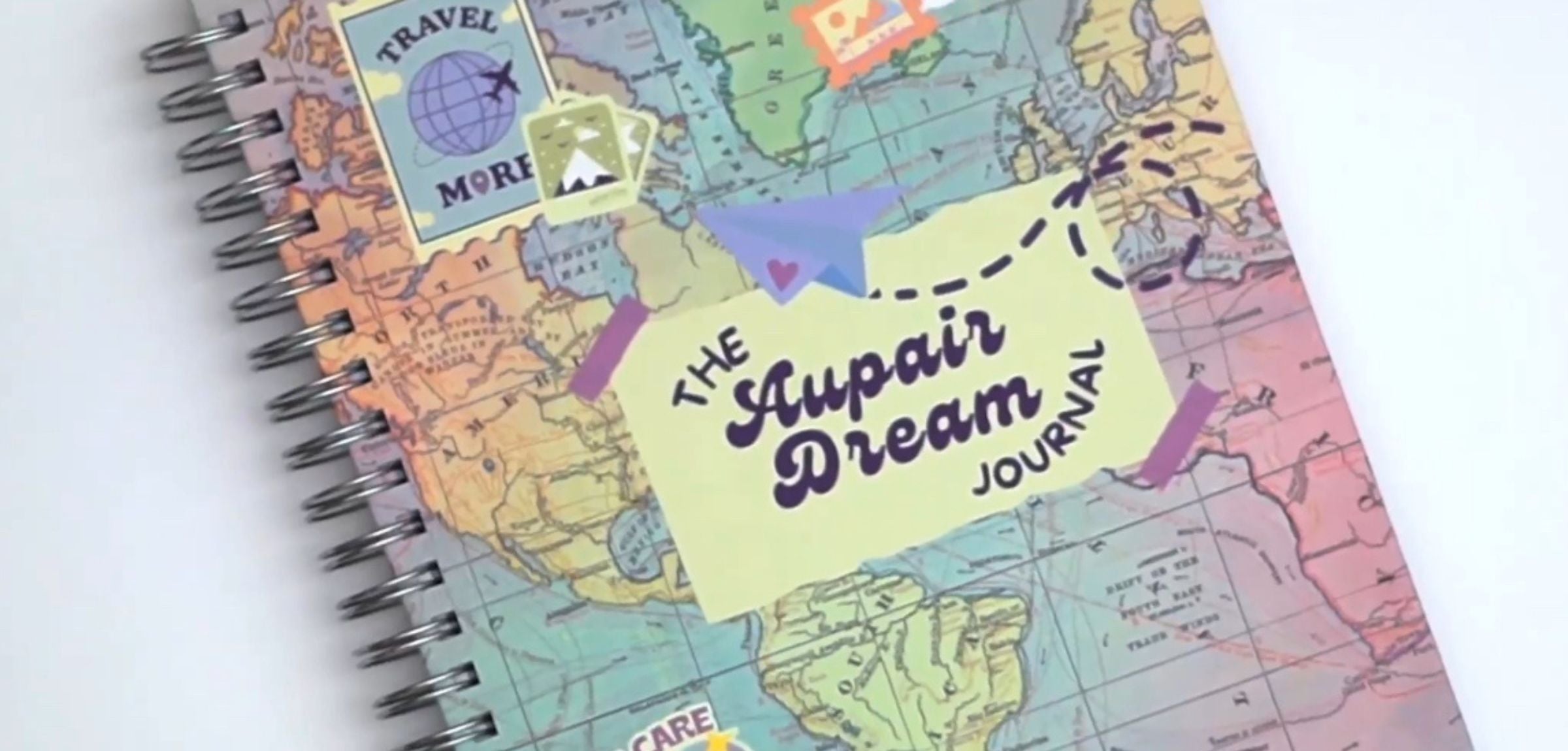 Au Pair Gift Welcome Basket Journal